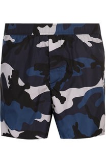 Плавки-шорты с камуфляжным принтом