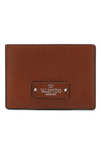 Кожаный футляр для кредитных карт valentino garavani