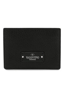 Кожаный футляр для кредитных карт valentino garavani