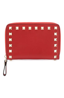 Кожаное портмоне valentino garavani rockstud