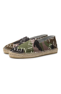 Текстильные эспадрильи valentino garavani