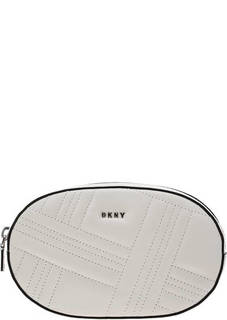 Сумка Стеганая поясная сумка из натуральной кожи Dkny