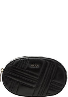 Сумка Стеганая поясная сумка из натуральной кожи Dkny