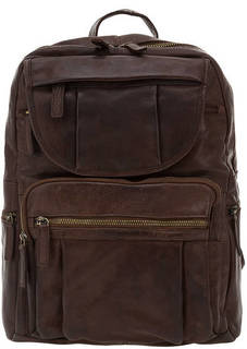 Рюкзак Городской рюкзак коричневого цвета Gianni Conti