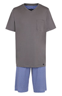 Хлопковая пижама с шортами
