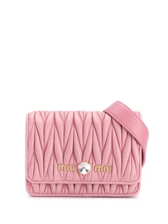 Miu Miu Matelassé belt bag