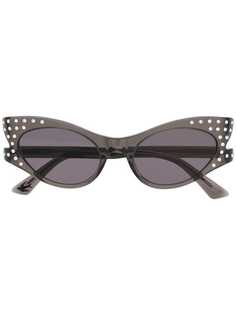 McQ Alexander McQueen солнцезащитные очки с кристаллами