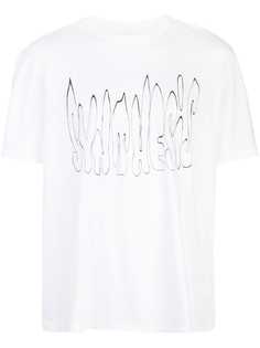 Our Legacy contrast print T-shirt