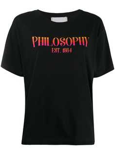 Philosophy Di Lorenzo Serafini футболка с круглым вырезом и логотипом