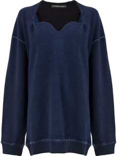 Y/Project sweetheart-neck sweatshirt