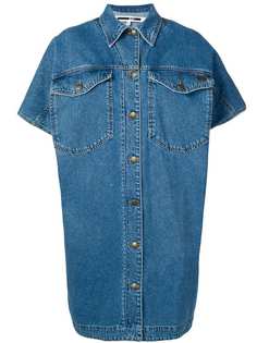 McQ Alexander McQueen джинсовое платье-рубашка