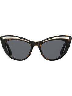 Moschino Eyewear cut-out cat eye sunglasses