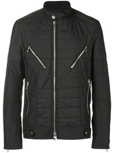 Balmain стеганая куртка на молнии