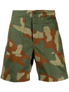 Bellerose camouflage print shorts