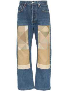 Children Of The Discordance Tranch patchwork jeans