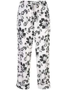 Alexa Chung floral print trousers
