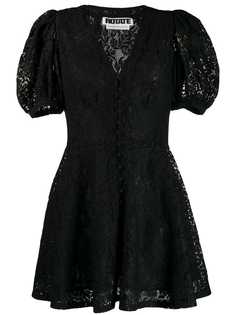 Rotate lace flared dress