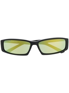 Balenciaga Eyewear солнцезащитные очки в прямоугольной оправе