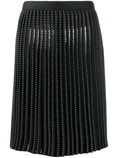 Alaïa Vintage pleated circle skirt