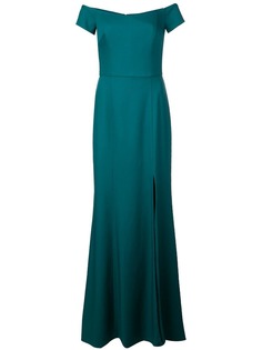 Amsale off-shoulder gown