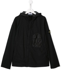 Stone Island Junior куртка с капюшоном
