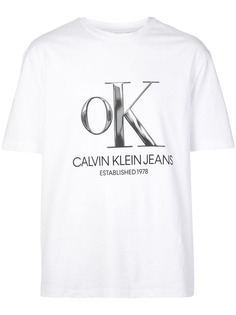 Calvin Klein 205W39nyc футболка с логотипом