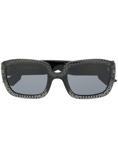 Dior Eyewear солнцезащитные очки в оправе с абстрактным узором