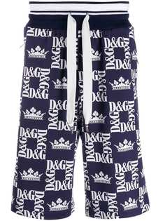 Dolce & Gabbana спортивные шорты с логотипом