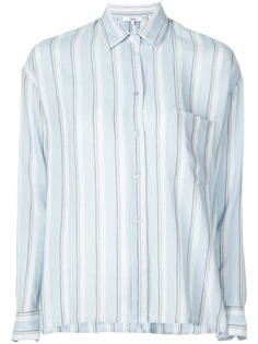 Vince рубашка на пуговицах в полоску