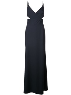 Amsale cut-out detail gown