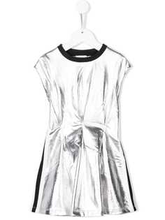 Dkny Kids платье из джерси с эффектом металлик