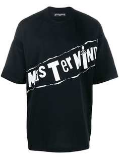 Mastermind World oversized logo T-shirt