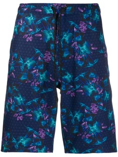 Dyne floral printed sport shorts