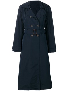 Max Mara двубортный тренч с поясом