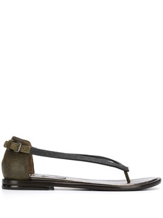 Brunello Cucinelli low heel sandals