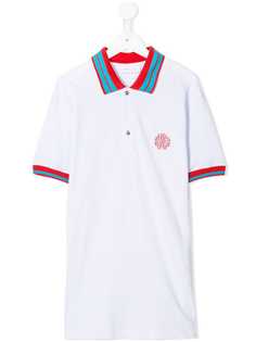 Roberto Cavalli Junior TEEN woven trim polo
