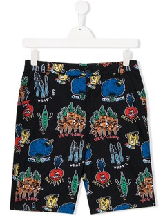 Stella McCartney Kids плавательные шорты с принтом