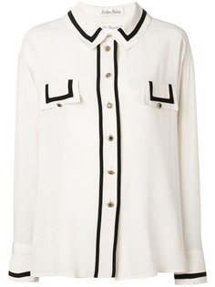 Rewind Vintage Affairs рубашка 1980-х годов с контрастной отделкой