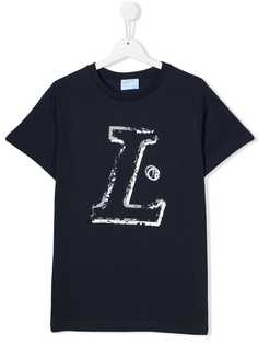 Lanvin Enfant футболка с логотипом