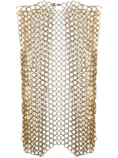 Paco Rabanne жилет из металлических колец