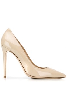 Deimille varnished pointed pumps