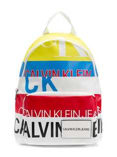 Calvin Klein Kids рюкзак с логотипом и полосками