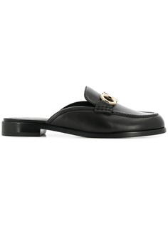 Salvatore Ferragamo мюли с бляшкой Gancini