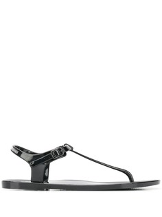 Ea7 Emporio Armani thong strap sandals