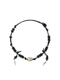 Giacobino beaded shell necklace