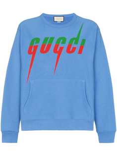 Gucci толстовка с логотипом