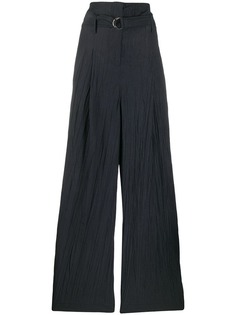 A.W.A.K.E. Mode slit wide-leg trousers