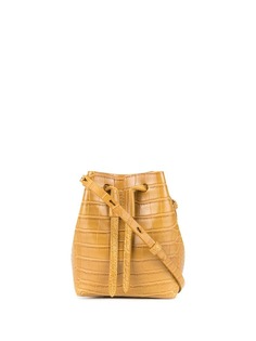 Nanushka croco-embossed crossbody bag