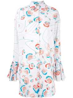 All Things Mochi floral print shirt