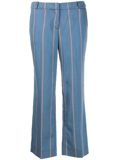 Kiltie pinstripe tailored trousers